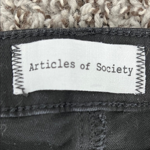 Articles of Society size 31 Classic Black Skinny Jeans for Women - Picture 3 of 5